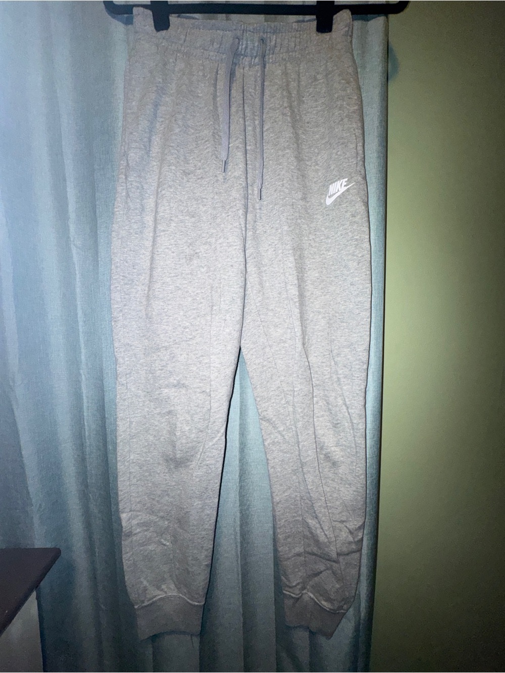 Nike Grey Fleece Jogger Bottoms